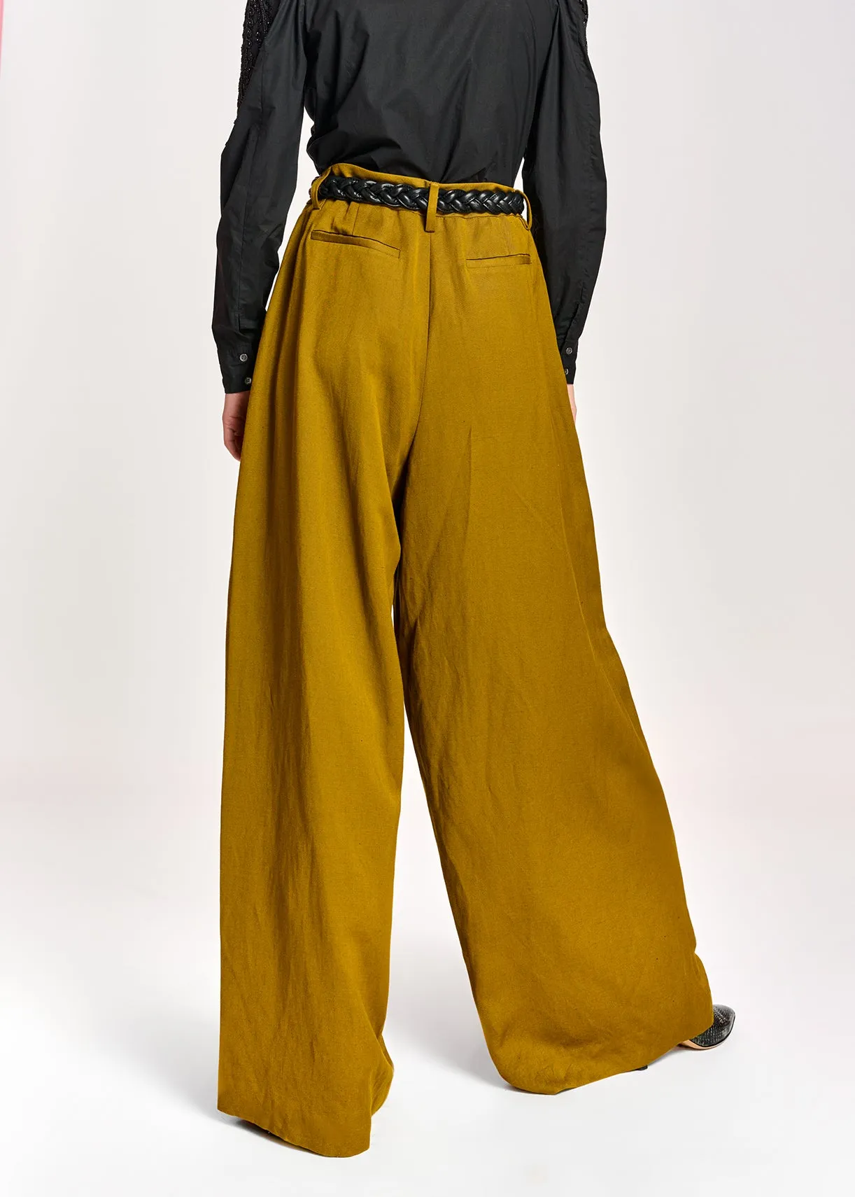 Around wide leg pants