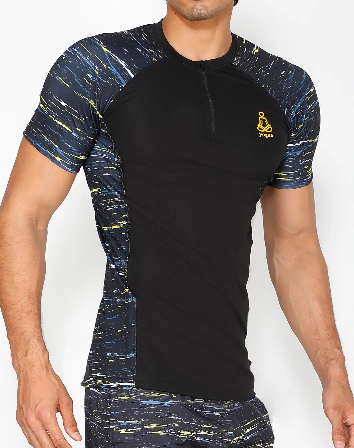 Atlantic Black Compression T-Shirt