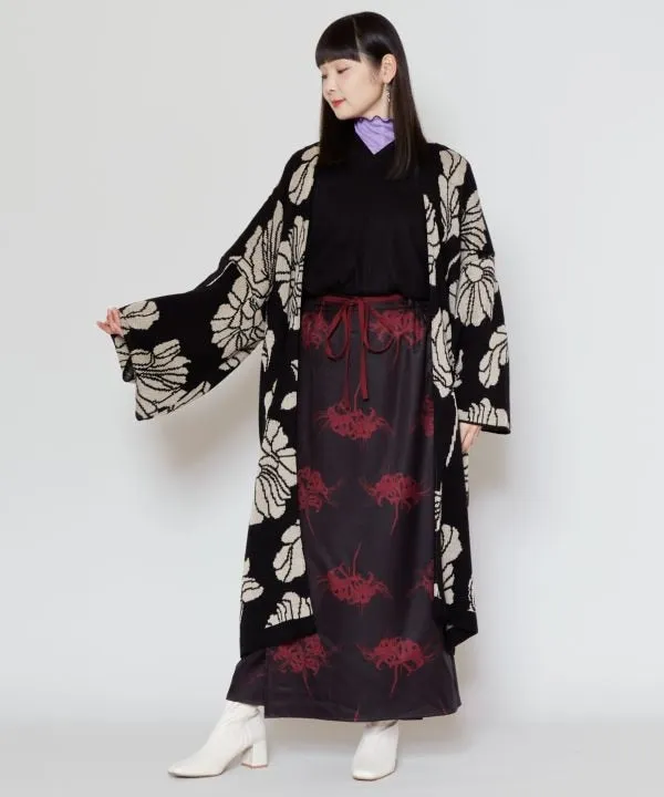 ATTAKEE - FUYUNUKUSHI - Knit Long Haori Cardigan