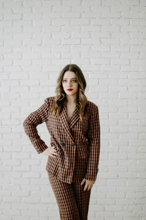 Aubree Gingham Pants