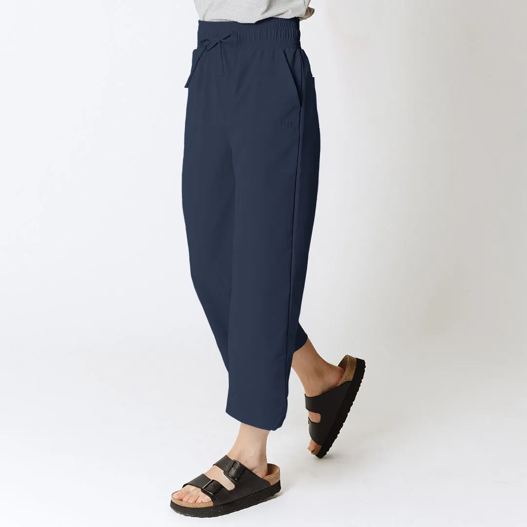 Audrey Wide Leg Pants, True Blue