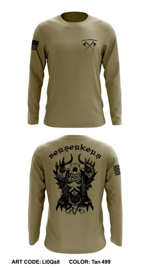 B Co, 1-148th INF RGT Store 1 Core Men's LS Performance Tee - Ll0Qs8