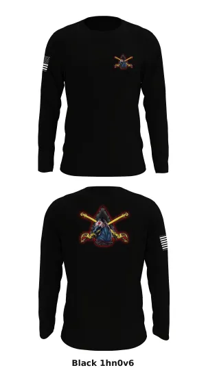 B troop 1-102 Cav Store 1 Core Men's LS Performance Tee - 1hn0v6
