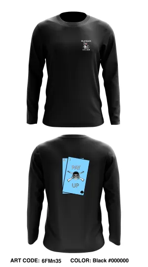 B TRP, 1st SQDN, 11th ACR Core Men's LS Performance Tee - 6FMn35