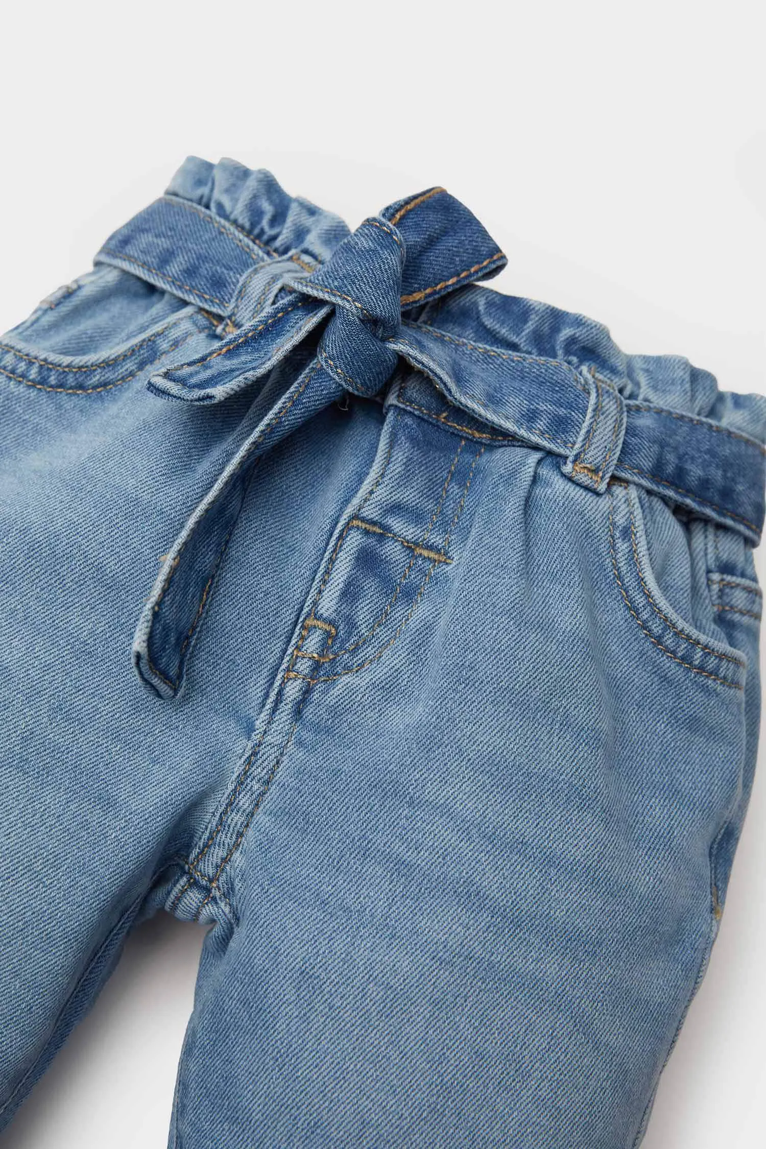 Baby Girl Paperbag Pants