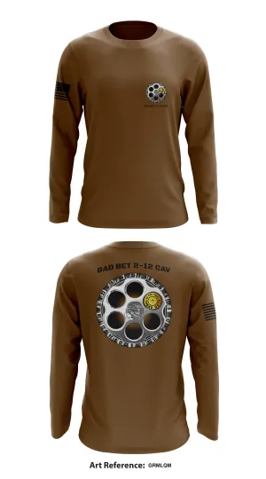 Bad Bet 2-12 CAV Store 1 Core Men's LS Performance Tee - GrMLqm