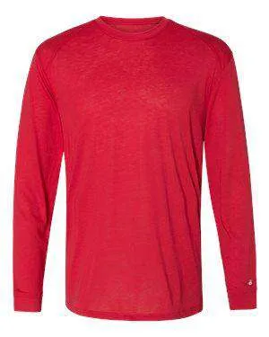 Badger Sport Men's Tri-Blend Long Sleeve T-Shirt - 4944