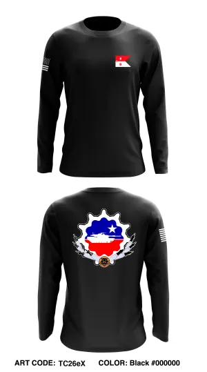 Battle 1-8 CAV Core Men's LS Performance Tee - TC26eX