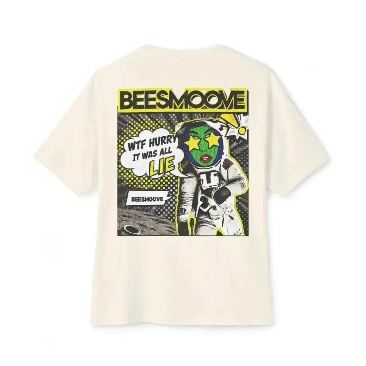 Beesmoove W.T.F it was a lie  Oversized Boxy Tee
