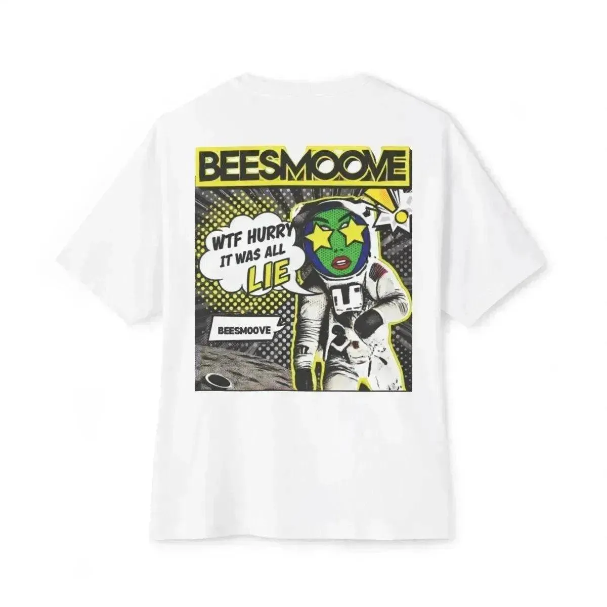 Beesmoove W.T.F it was a lie  Oversized Boxy Tee