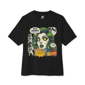 Beesmoove W.T.F it was a lie  Oversized Boxy Tee