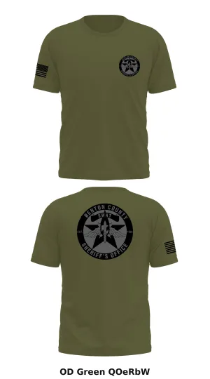 Benton County Sheriff’s SWAT Store 1 Core Men's SS Performance Tee - QOeRbW