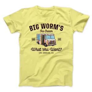 Big Worm's Ice Cream Funny Movie Men/Unisex T-Shirt