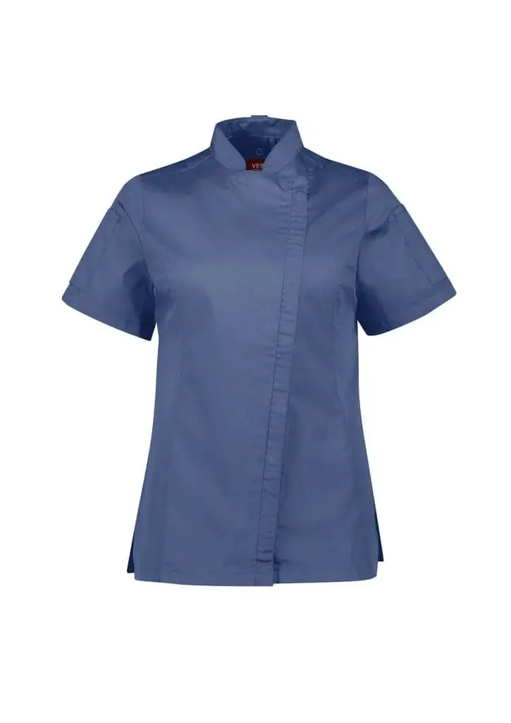 Biz Collection Womens Alfresco Short Sleeve Chef Jacket CH330LS