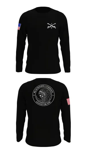 Blackhawk Company, 2-7 CAV, 3ABCT, 1CD Store 1 Core Men's LS Performance Tee - 77321460607