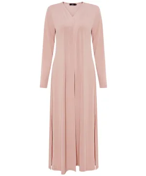 Blush A-Line Long Sleeve Jersey Cardigan