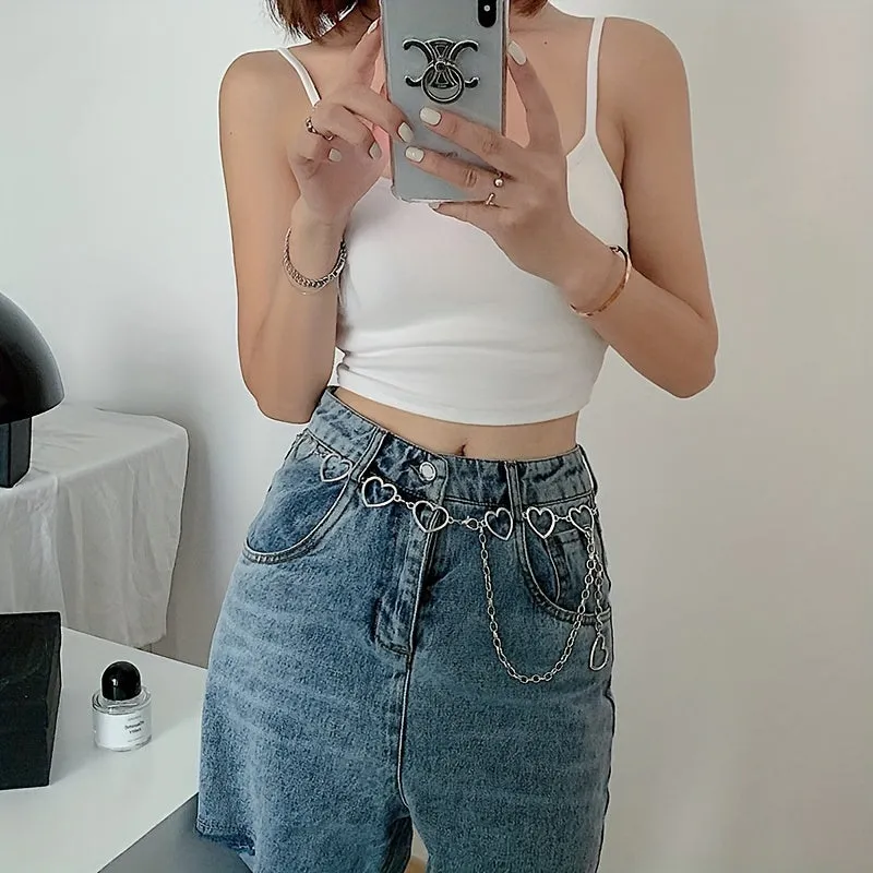 Boho Heart Shaped Corset Belt for Women