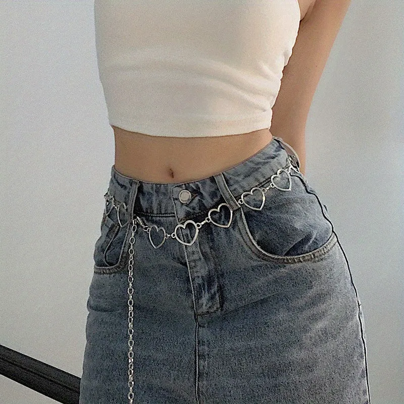 Boho Heart Shaped Corset Belt for Women