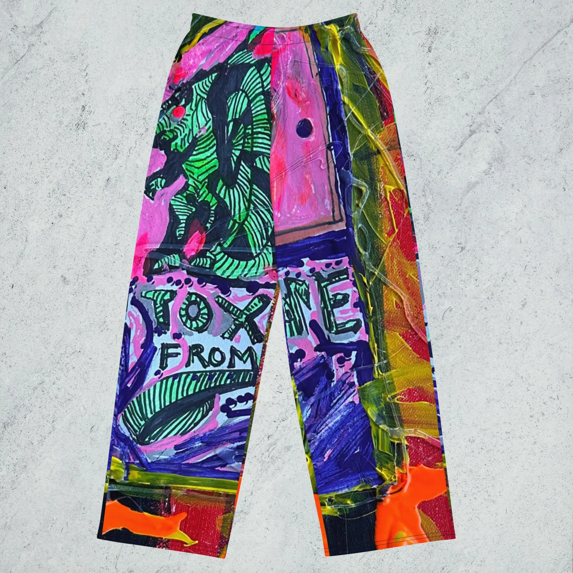 Boom Splat Wide-Leg Pants