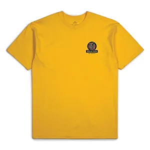Brixton Reach T Shirt - Athletic Gold