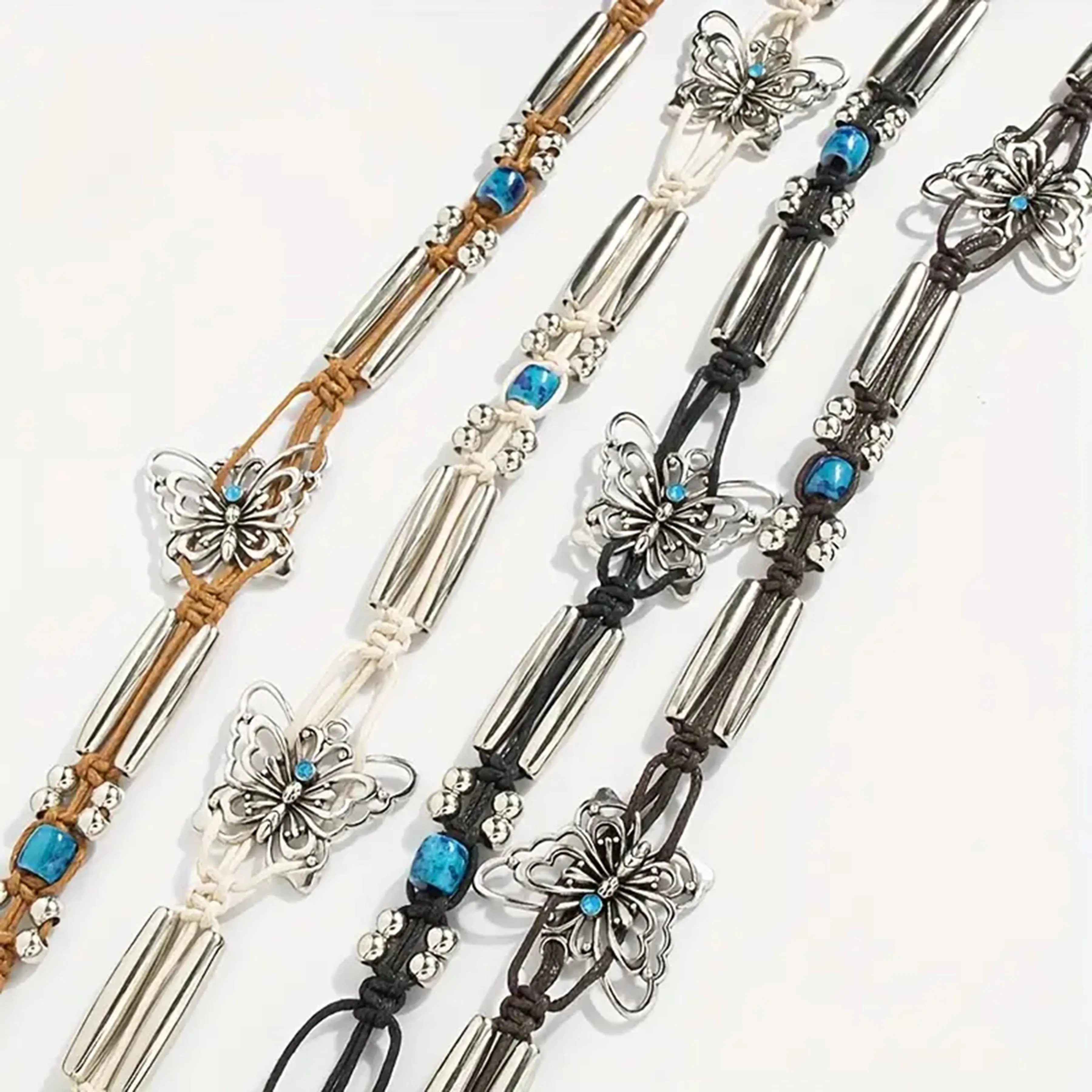 Butterfly Design Macreme belt