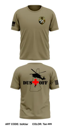 C Co, 3-238th AVN REGT MEDEVAC Core Men's SS Performance Tee - 5dA5ar