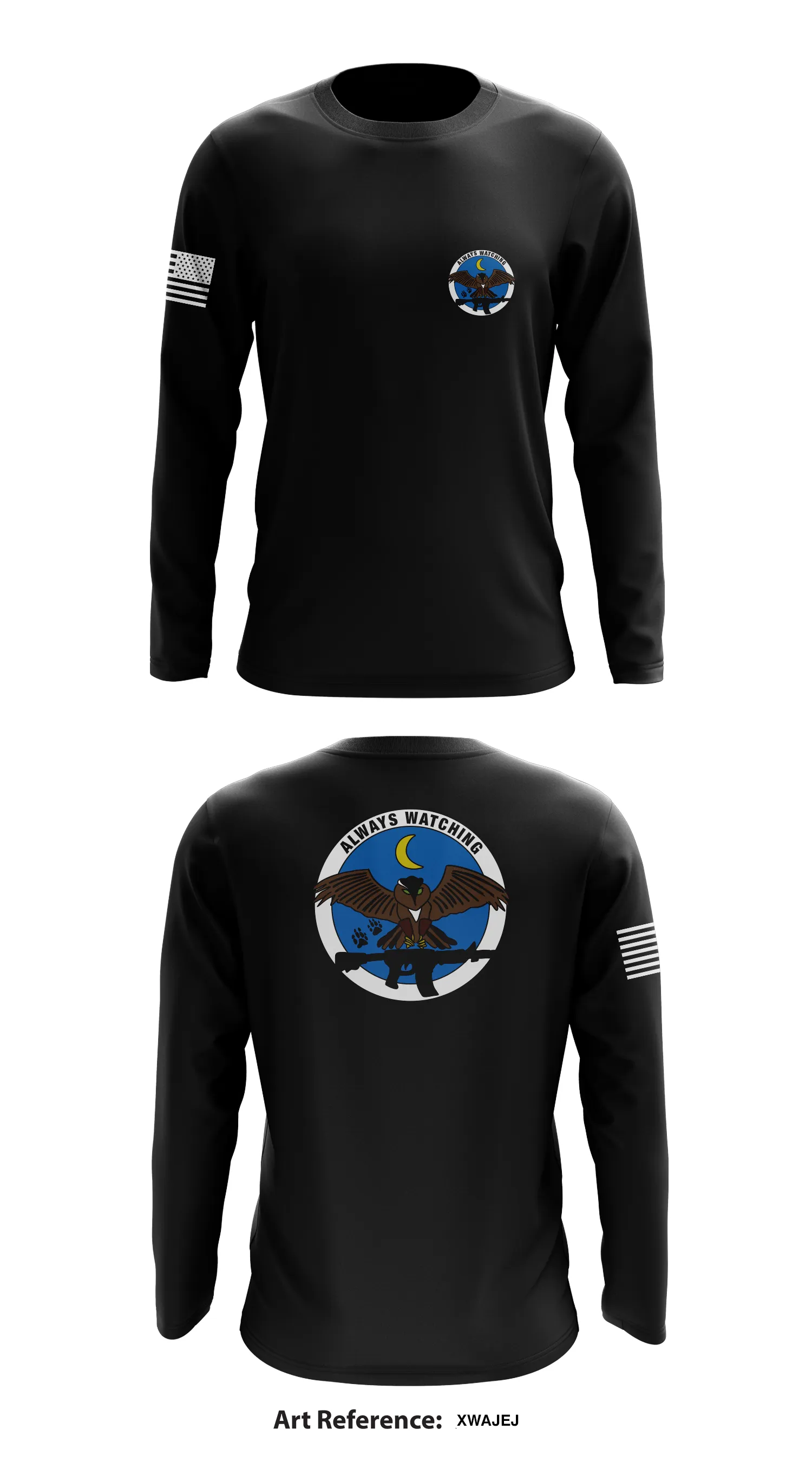 C-Squad Store 1 Core Men's LS Performance Tee - XWaJej