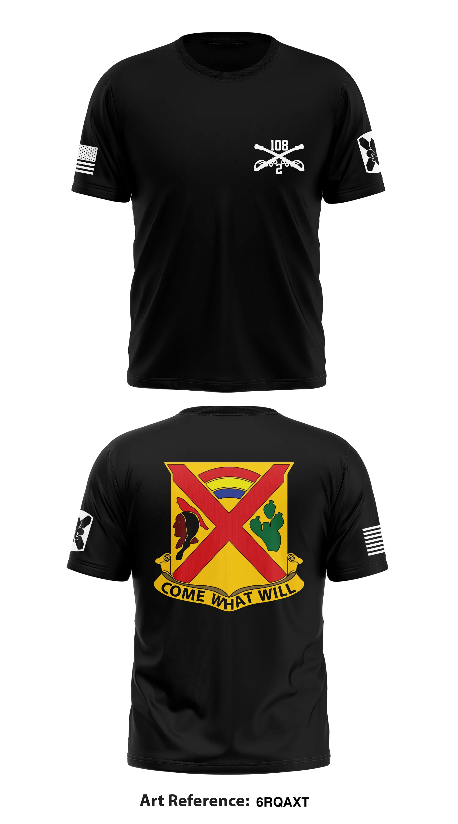 C TRP, 2-108 CAV Store 1 Core Men's SS Performance Tee - 6rqaxt