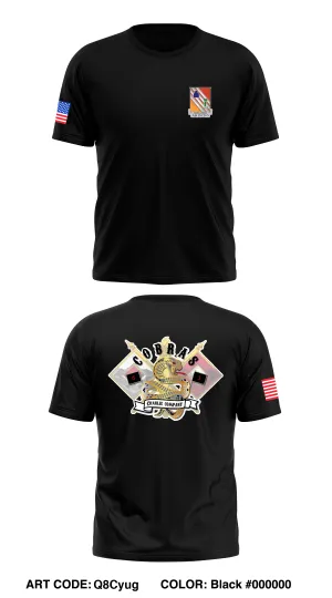 C/63d Expeditionary Signal Battalion Store 1 Core Men's SS Performance Tee - Q8Cyug
