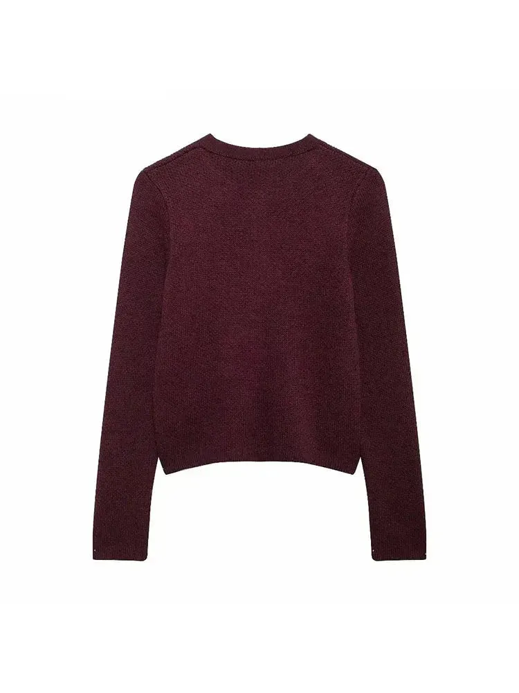Cardigans Long Sleeve Button Knitwears