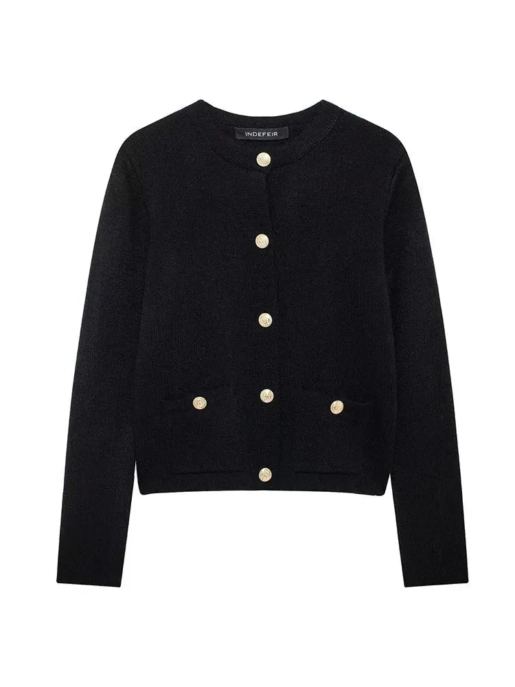 Cardigans Long Sleeve Button Knitwears