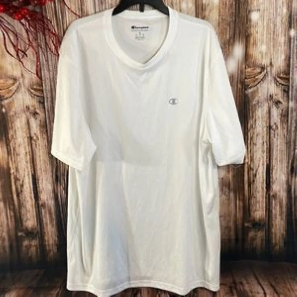 Champion Mens Core Training T-Shirt, White - XL