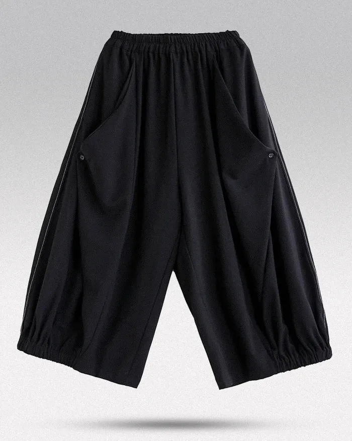 Chic Japanese Wide Leg Pants