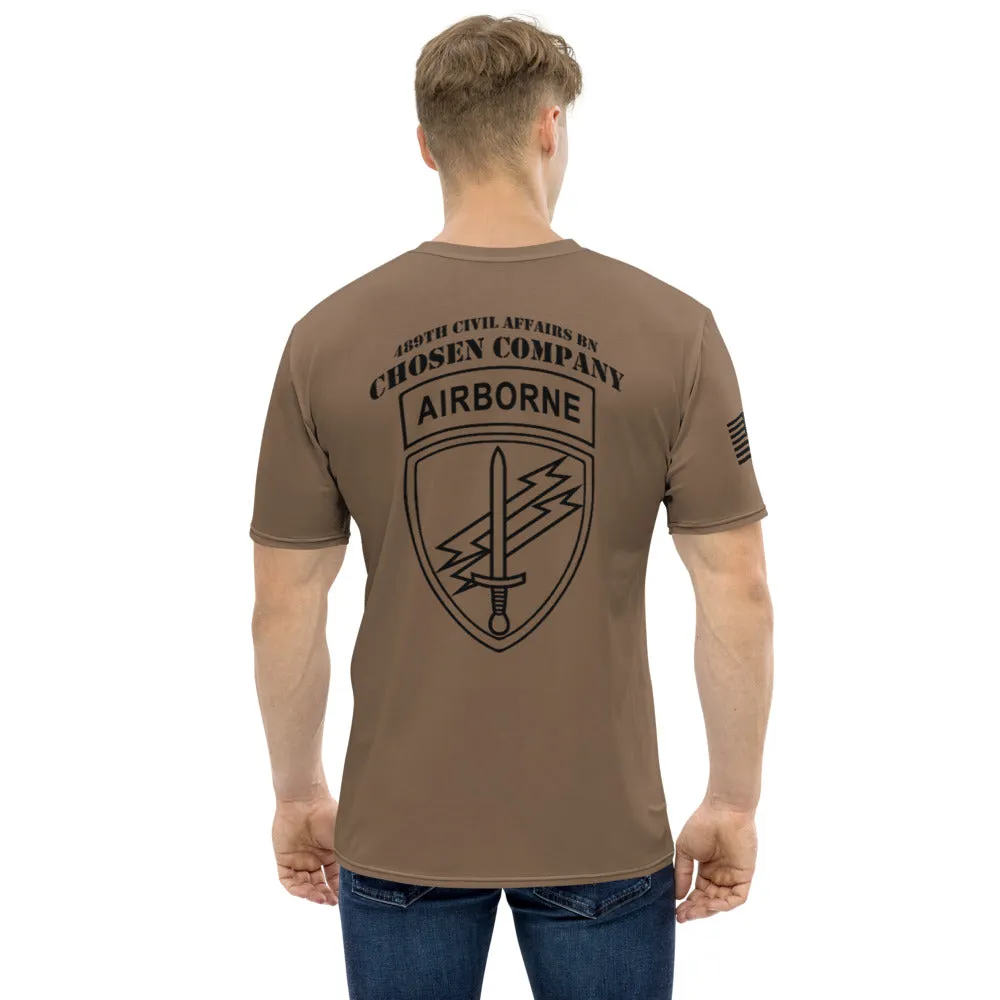 Chosen Company, 489th Civil Affairs BN Store 1 Core Men's SS Performance Tee - 4neYLW