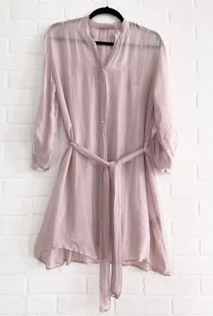 Classic Long Silk Shirt