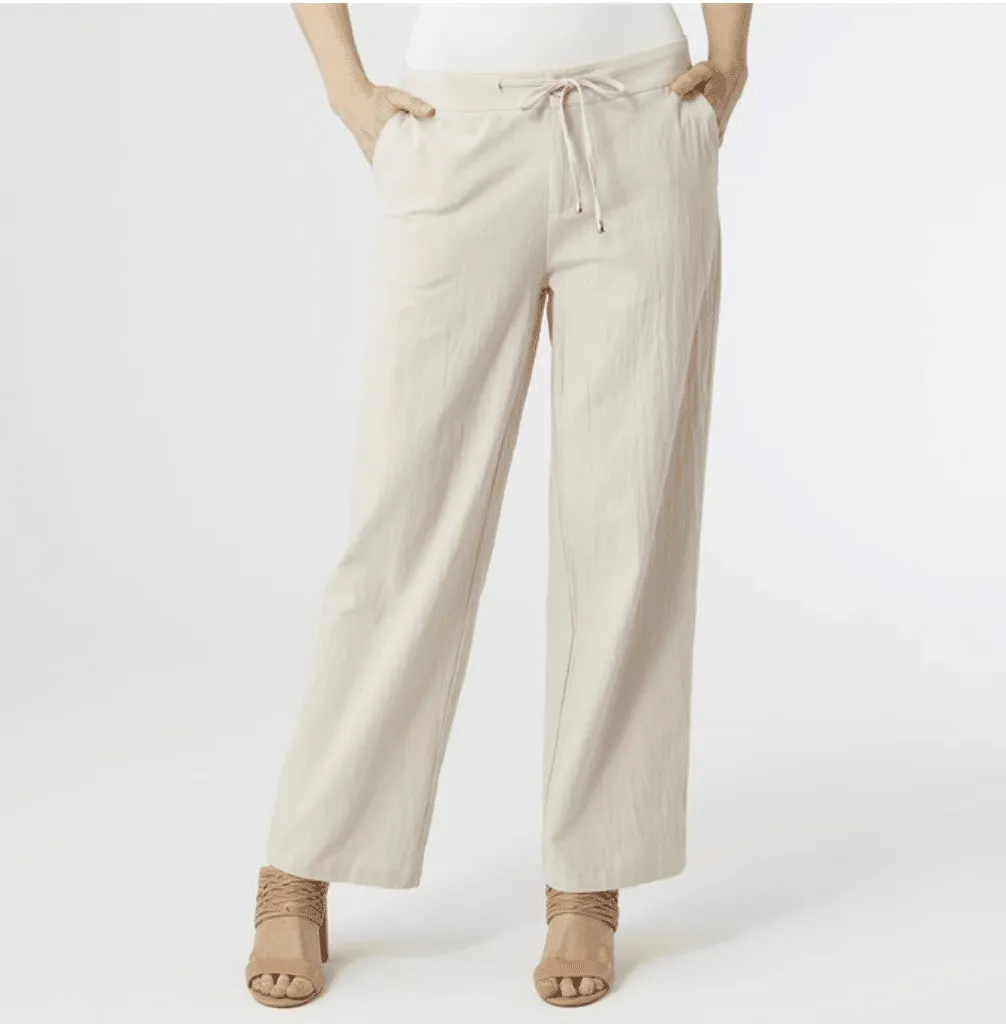 CLEARANCE Elation Gauze Wide Legs Pants