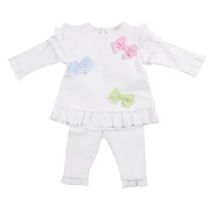 Coloured Bow Tunic and Legging