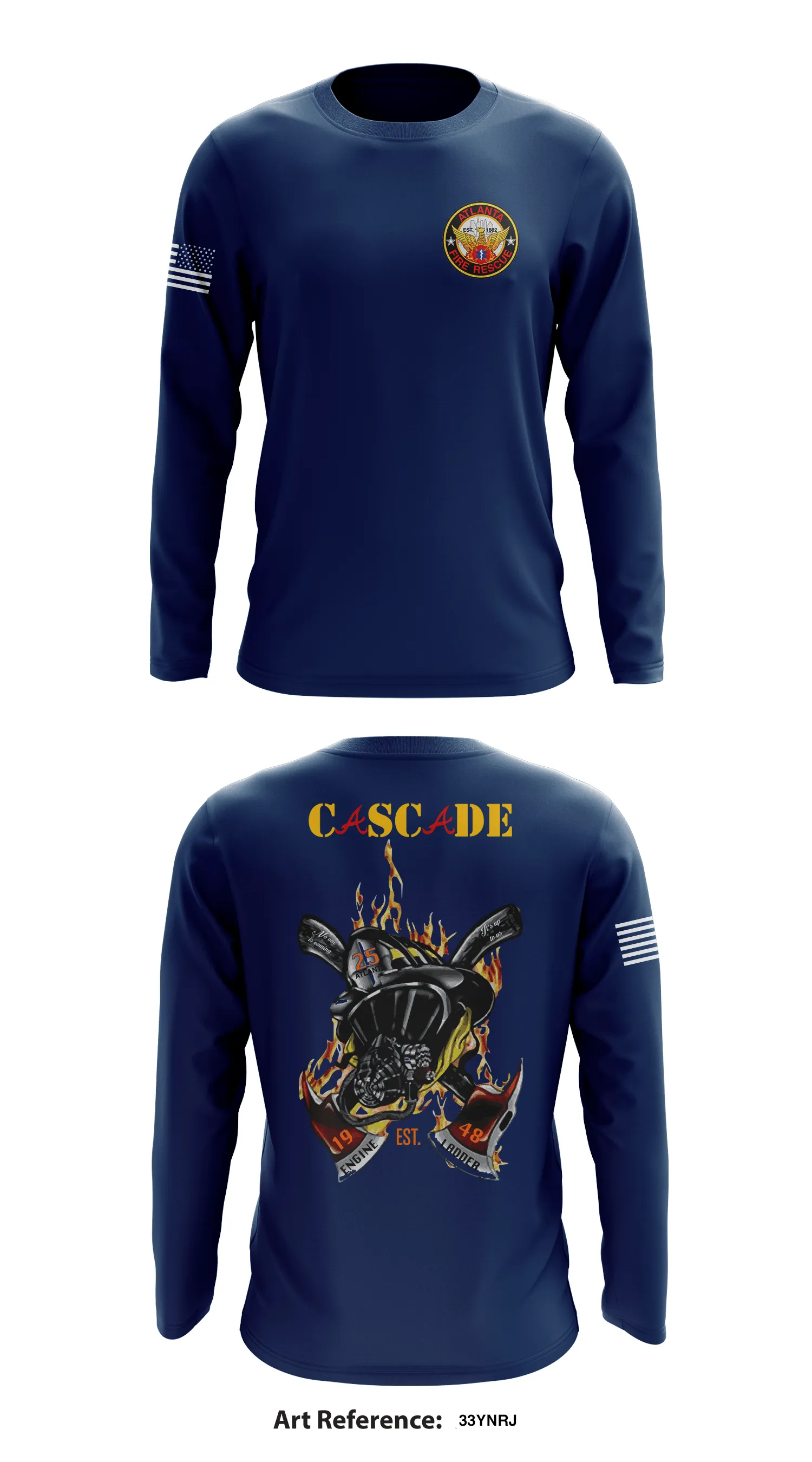 Company 25 Core Men's LS Performance Tee - 33YNrj