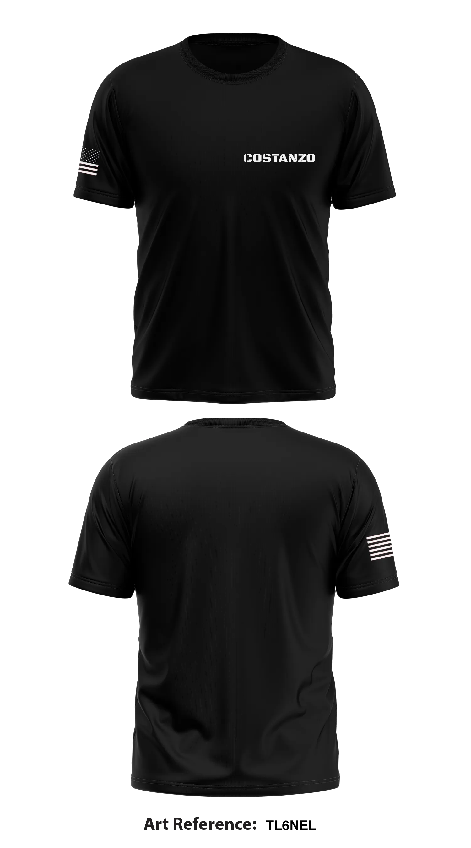 Costanzo Store 1 Core Men's SS Performance Tee - TL6nEL