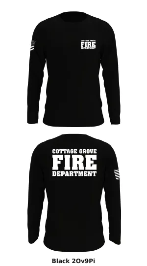 COTTAGE GROVE FIRE DEPARTMENT  Store 1 Core Men's LS Performance Tee - 2Ov9Pi