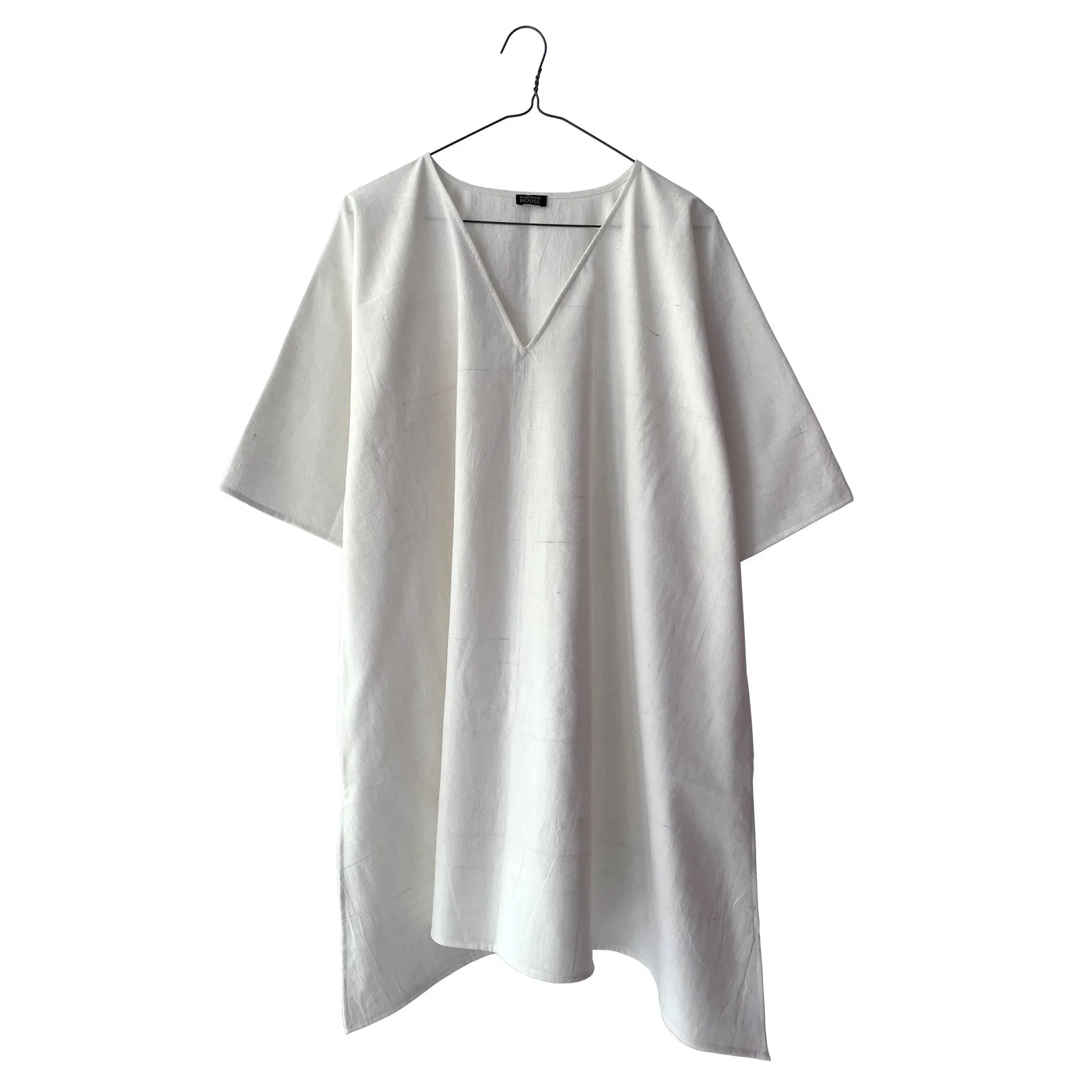 Cotton Long A-line Tee Tunic
