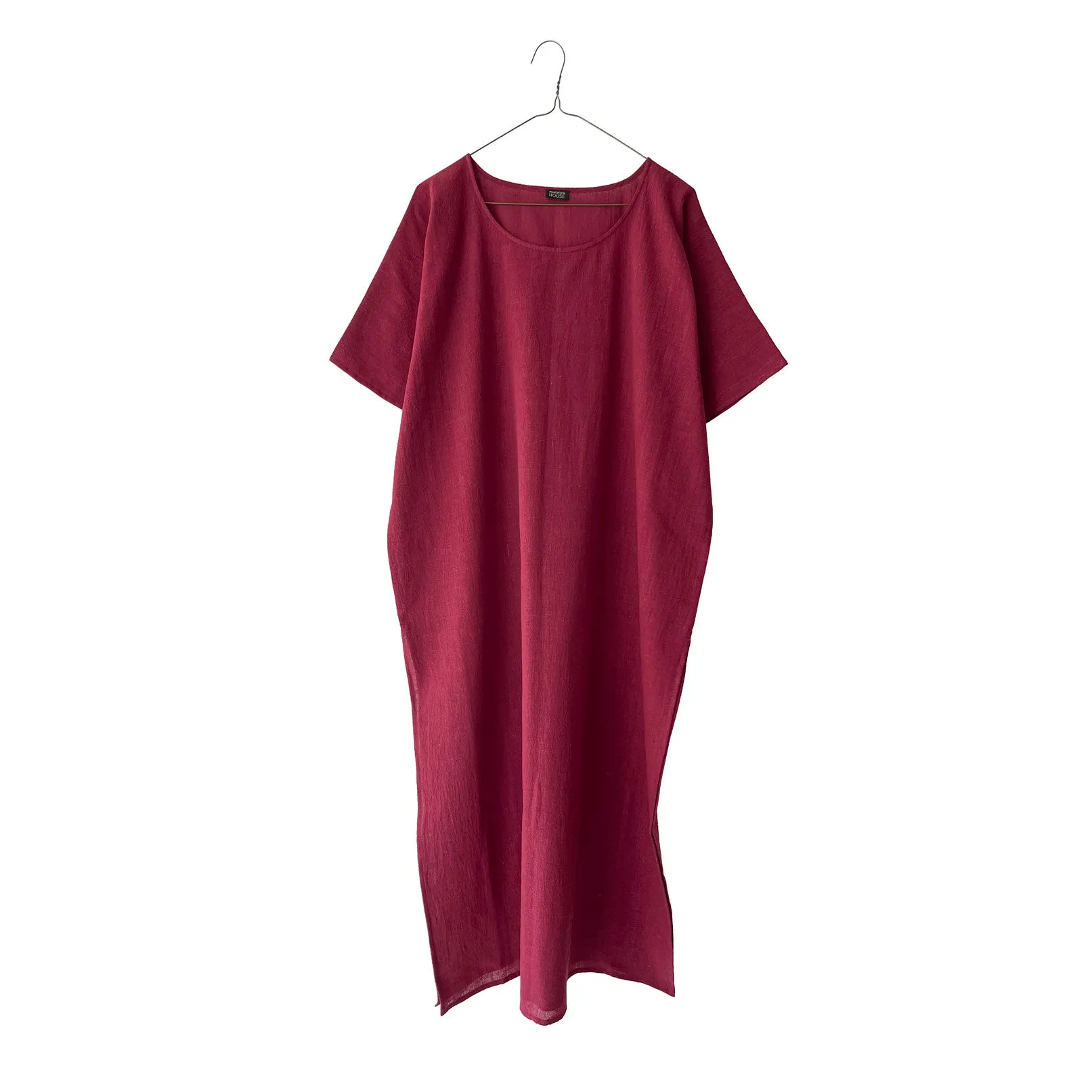 Cotton Semi-Sheer Long Tee
