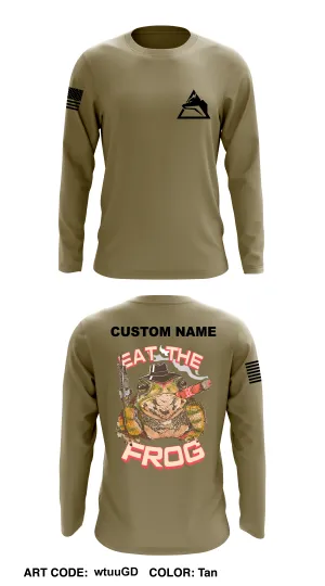 Custom - B CO, 3-67AR  Core Men's LS Performance Tee - wtuuGD