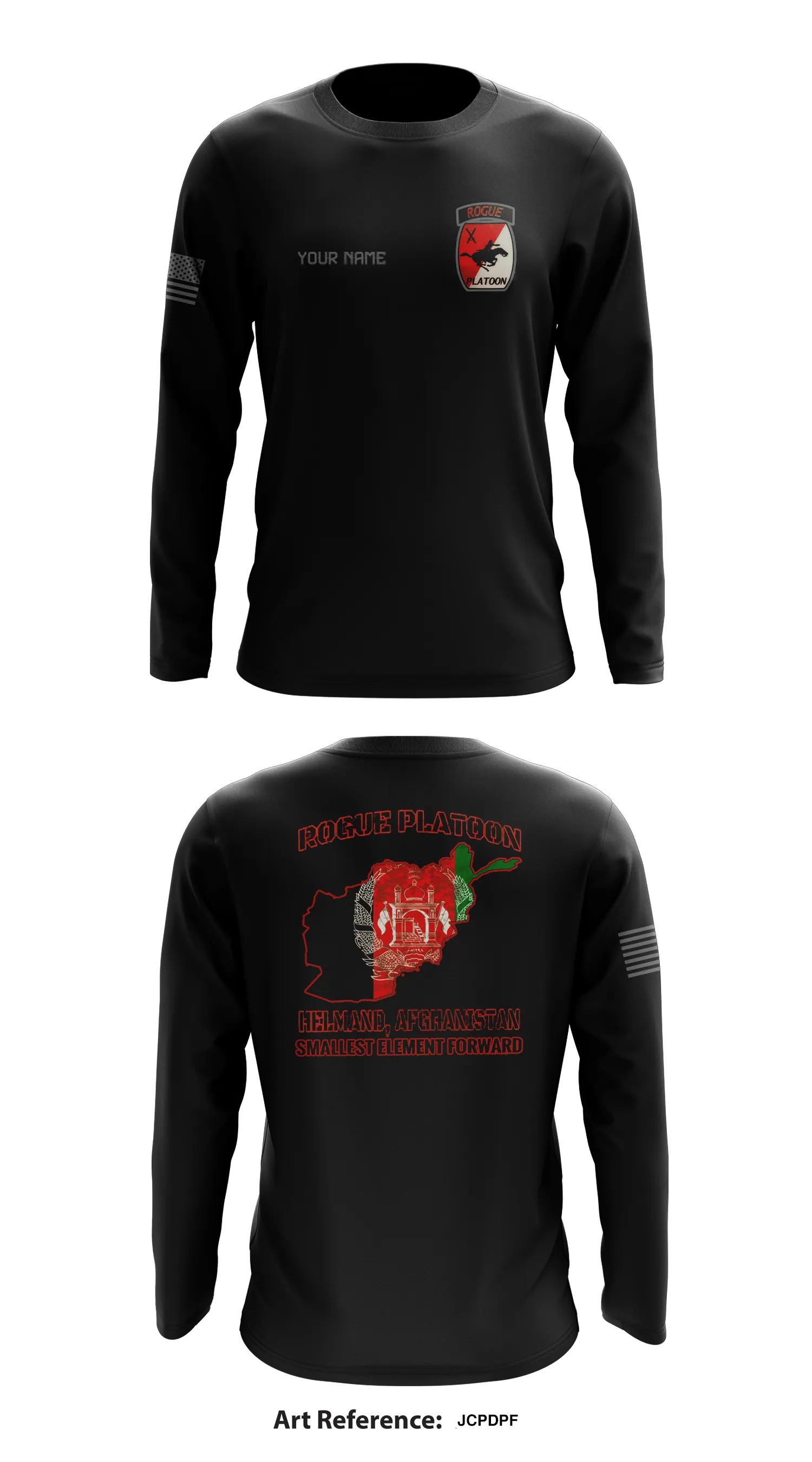 CUSTOM ROGUE Store 2  Core Men's LS Performance Tee - JcPdPF
