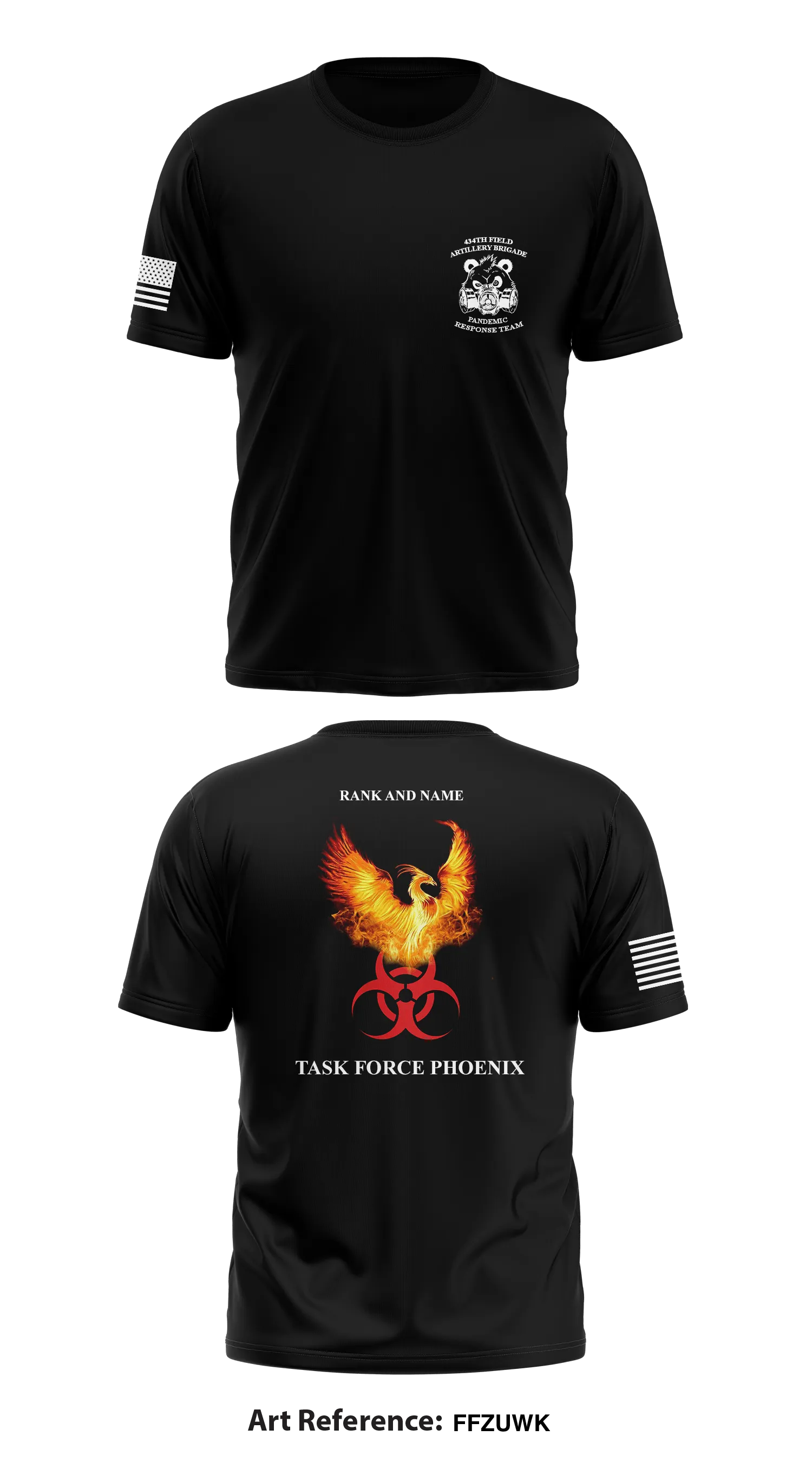 CUSTOM - Task Force Phoenix Store 1 Core Men's SS Performance Tee - ffzuwK