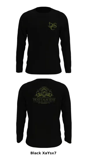 Dead Calm Seas Marine Services  Store 1 Core Men's LS Performance Tee - XaYsx7