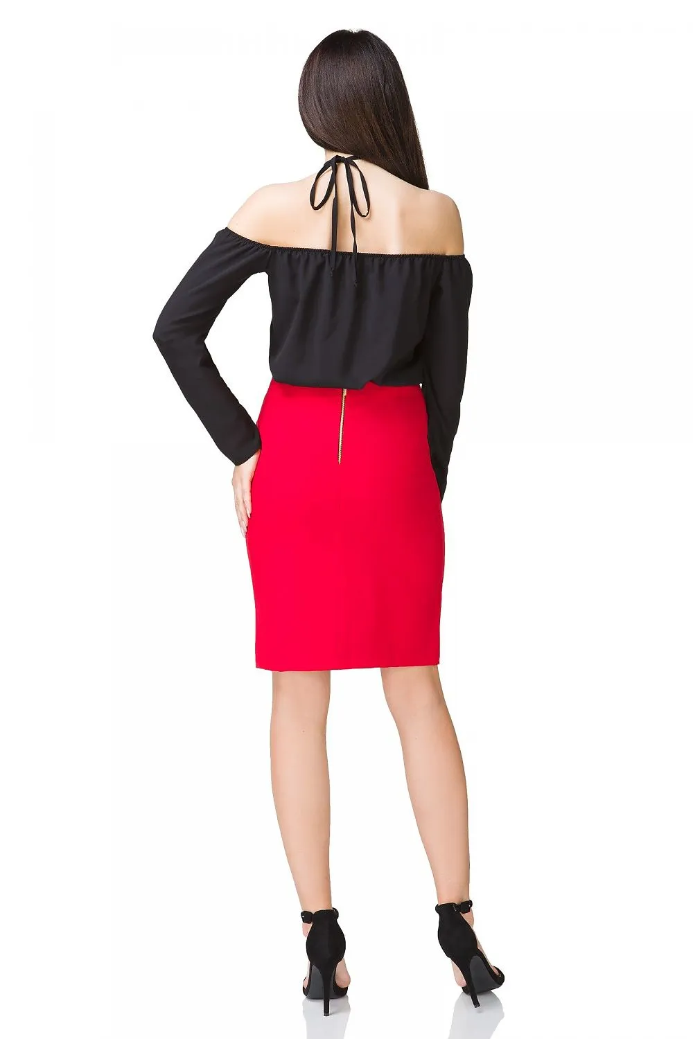 Delicate Neck Tie Blouse Elegance