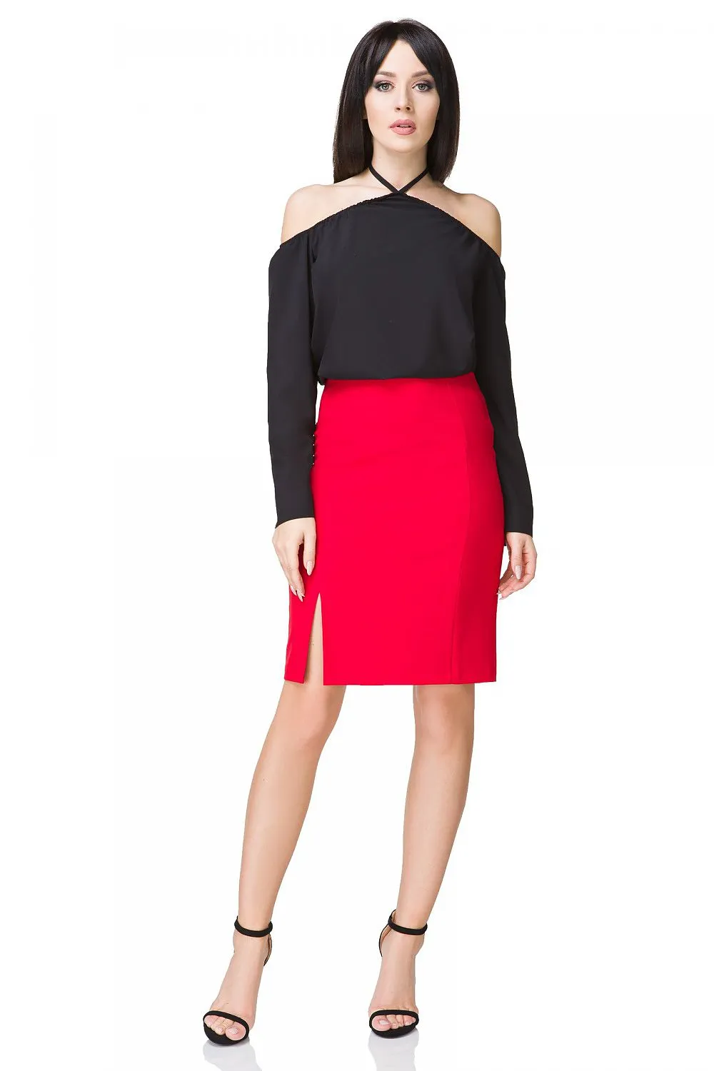 Delicate Neck Tie Blouse Elegance