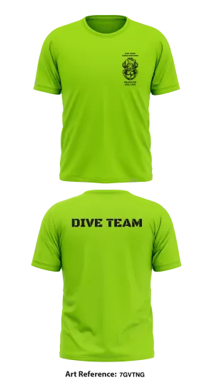 Dive Team Store 1 Core Men's SS Performance Tee - 7gvTNg
