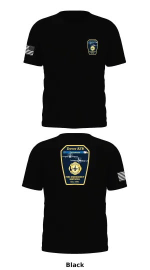 Dover AFB Fire & Emergency Services  Store 1 Core Men's SS Performance Tee - 66677933704